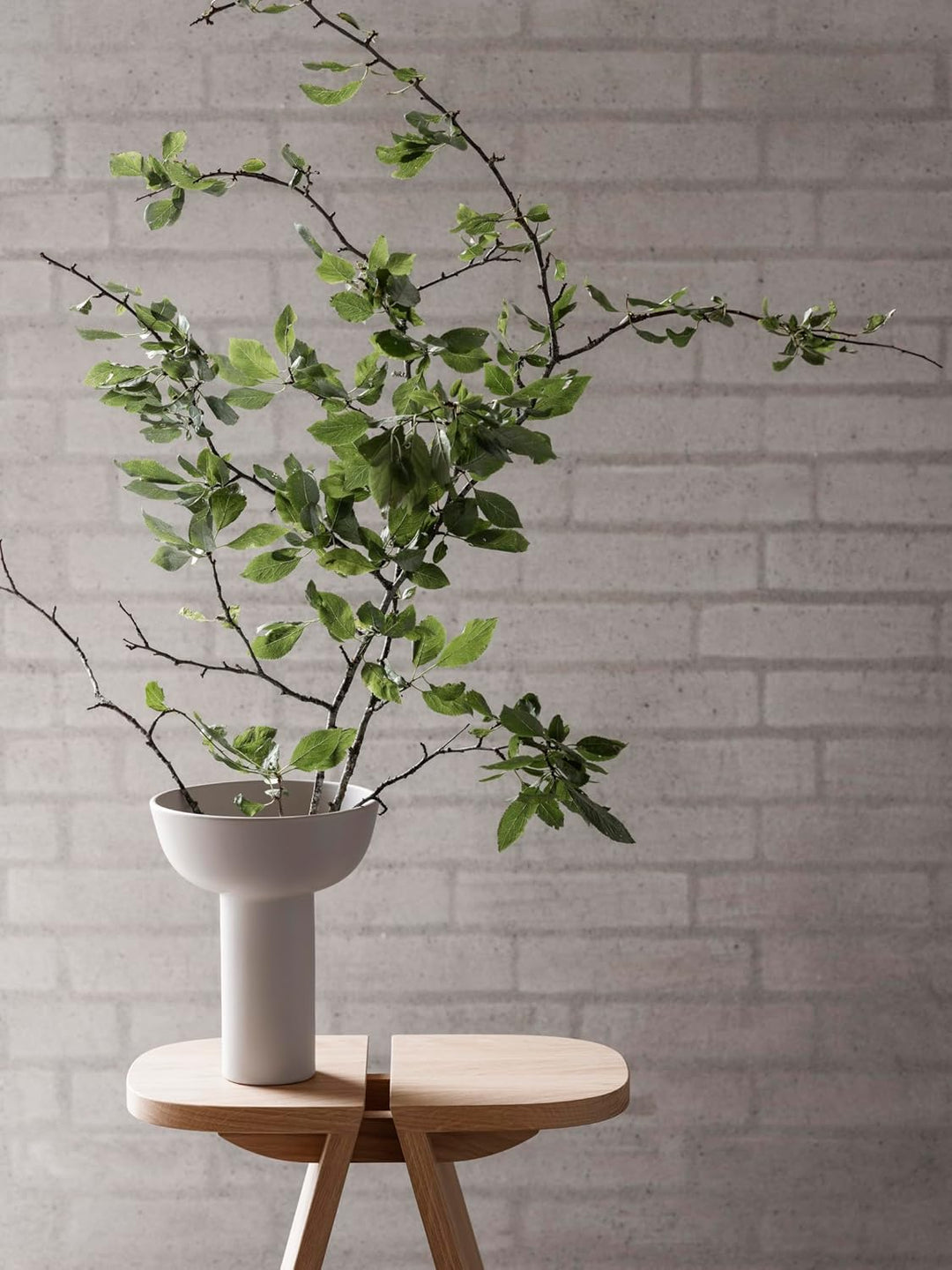 Vase -MIYABI- Size L (Moonbeam), Moonbeam