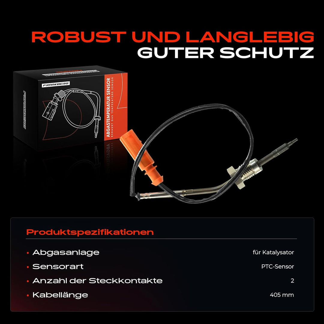 Abgastemperatursensor für A4 8K2 8KH 8K5 A5 8T3 8F7 8TA 8T3 8F7 A6 4F2 4FH 4F5 Q5 8R Q7 4L T-o-u-a-r