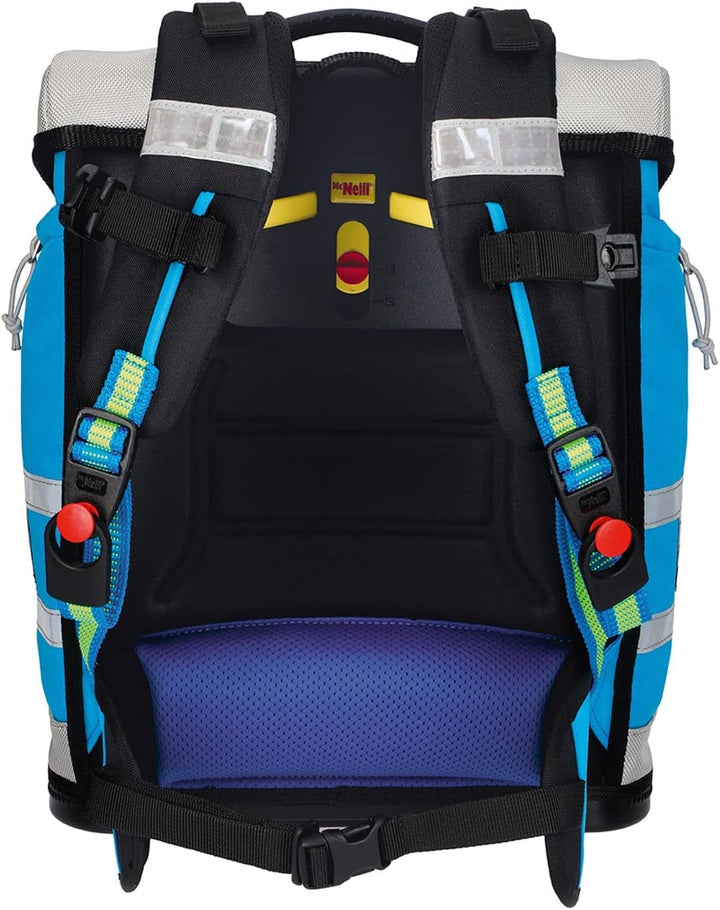 McNeill ERGO Primero McLight Schulranzen-Set 4tlg. Grau ca. 30 x 38 x 22 cm