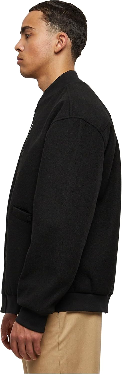 Urban Classics Herren Tb6332-bomber Blouson Jacke M Schwarz, M Schwarz