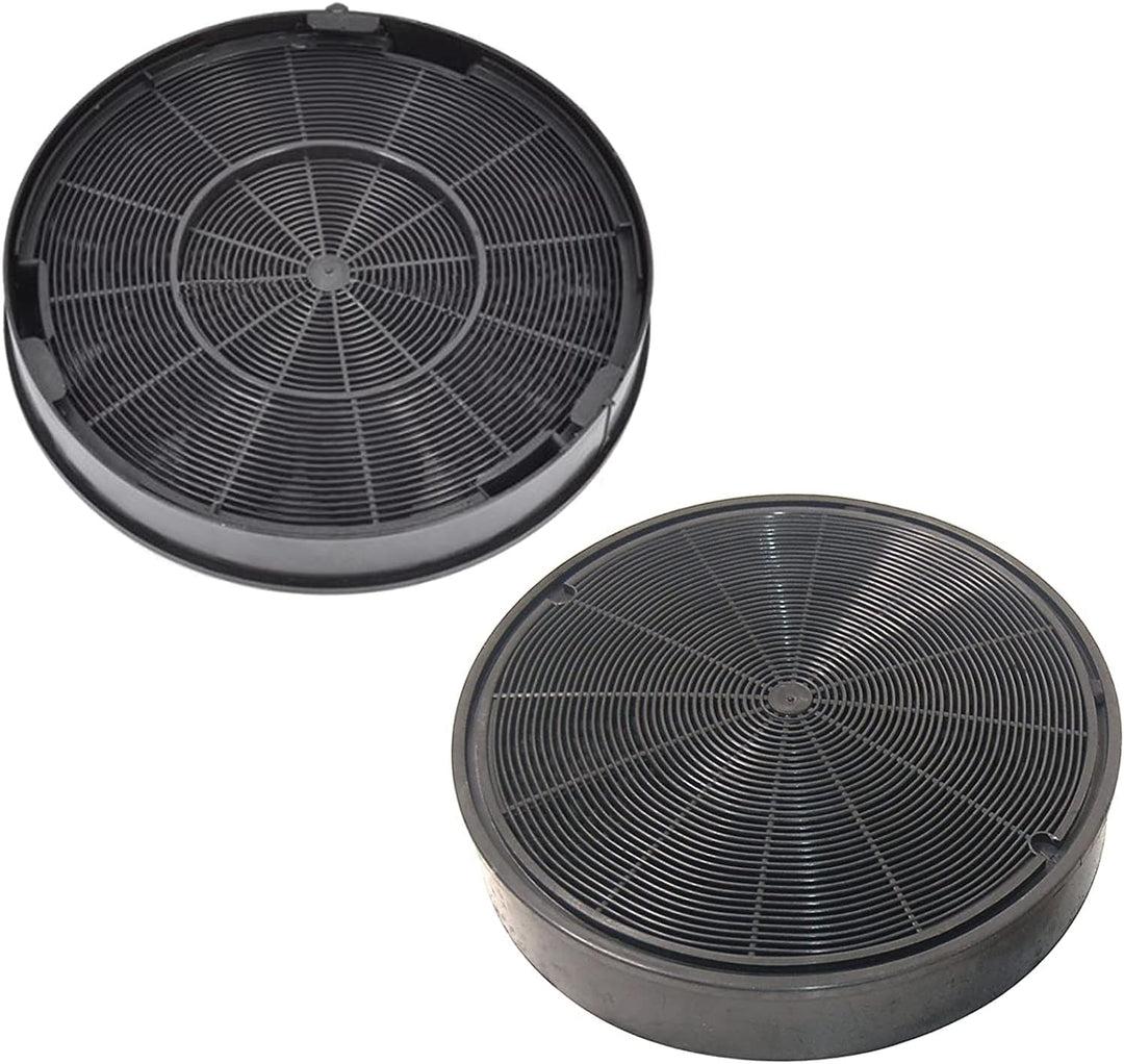 Spares2go geruchshemmende Kohlefilter für Rangemaster Dunstabzugshaube, 200 x 28 mm, 2 Stück