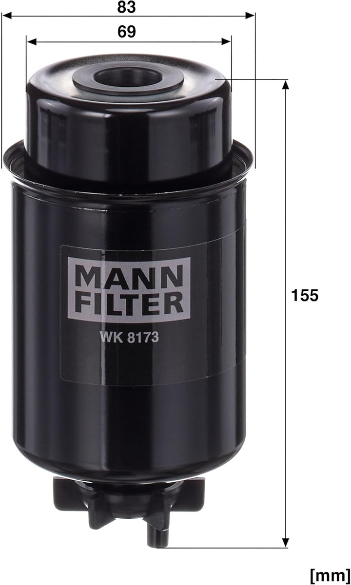MANN-FILTER WK 8173 Ölfilter – Für Nutzfahrzeuge