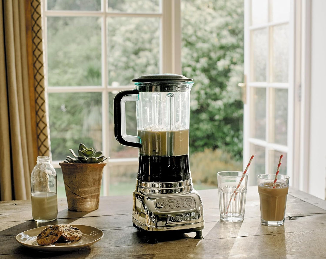 Dualit VortecS® Elektrischer Mixer - Smoothie & Suppositor - 2 L Kapazität - Sieben Stufen - Eis-Cru