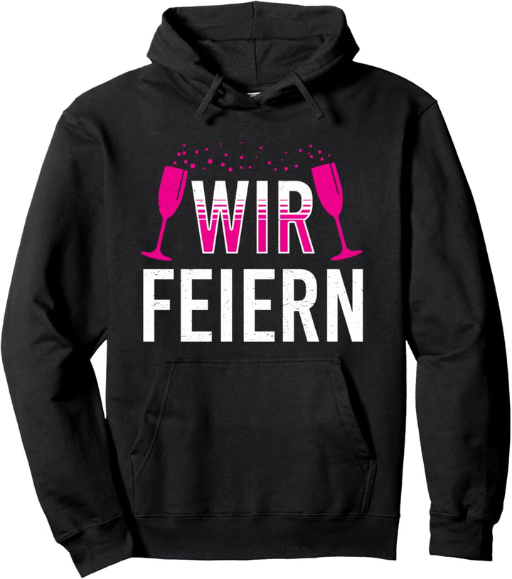 Hochzeit Team Spruch Anker Polterabend Junggesellenabschied Pullover Hoodie