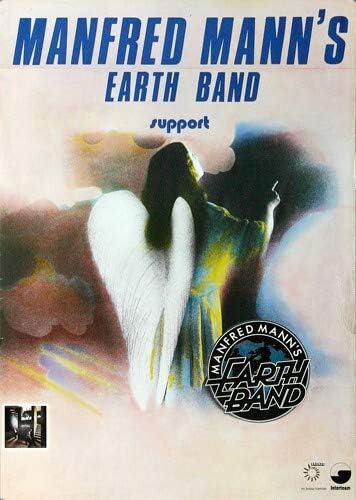 Manfred Mann's Earth Band - Angel Station, Tour 1979 » Konzertplakat/Premium Poster | Live Konzert V