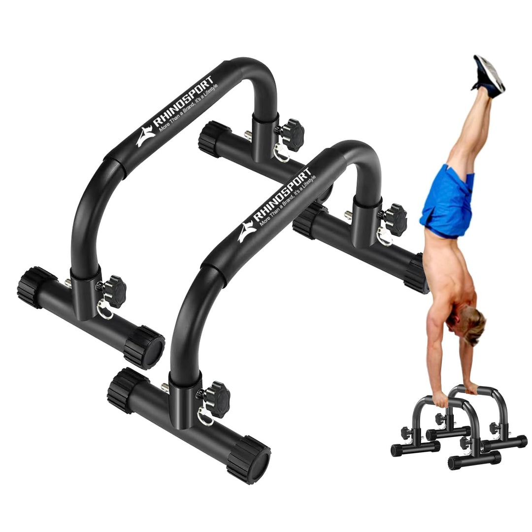 Parallettes Bars Dip Calisthenics Push Up Bars 10.2 in High 300Kg/661lbs Gewichtskapazität Krafttrai