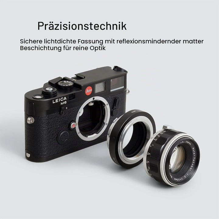 Urth Objektivadapter: Kompatibel mit M42 Objektiv und Leica M Kameragehäuse, M42
