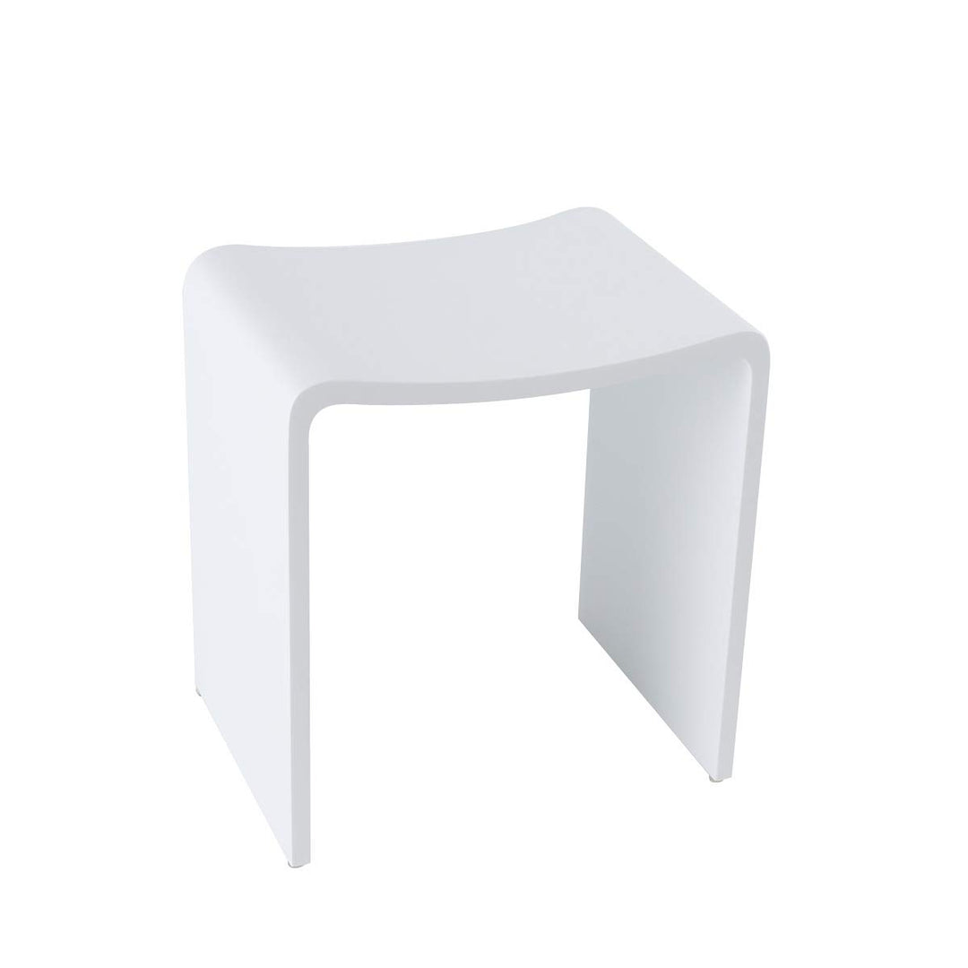 Four & More Badhocker Duschhocker Sitzhocker Duschstuhl Duschsitz Luxusbadhocker Design Kunststein S