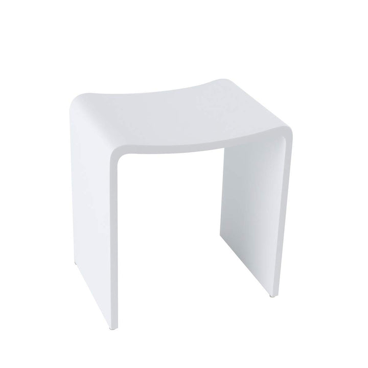 Four & More Badhocker Duschhocker Sitzhocker Duschstuhl Duschsitz Luxusbadhocker Design Kunststein S
