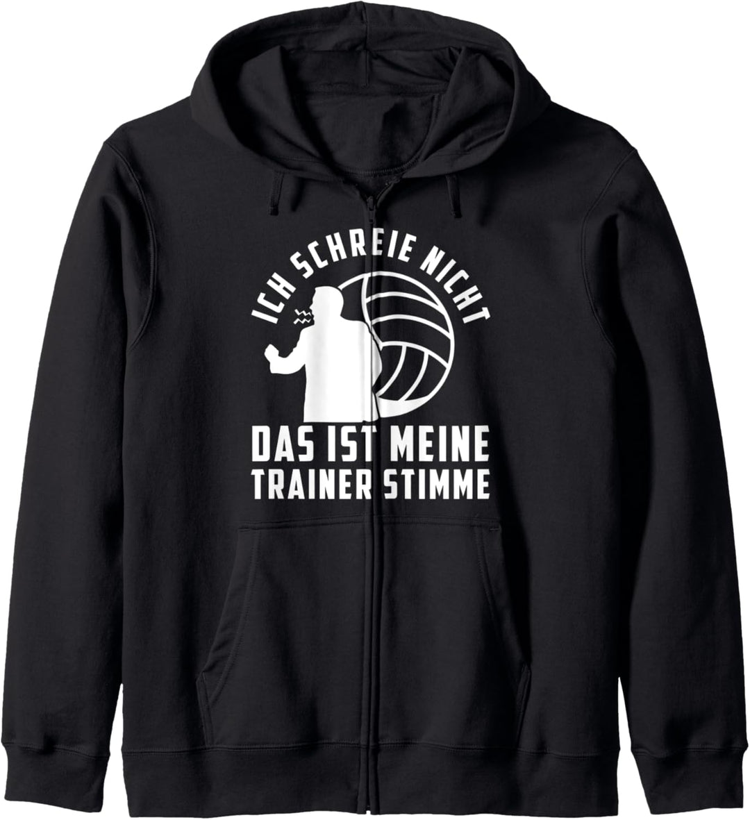 Volleyball Trainer I Volleyballer Jugendtrainer Kapuzenjacke