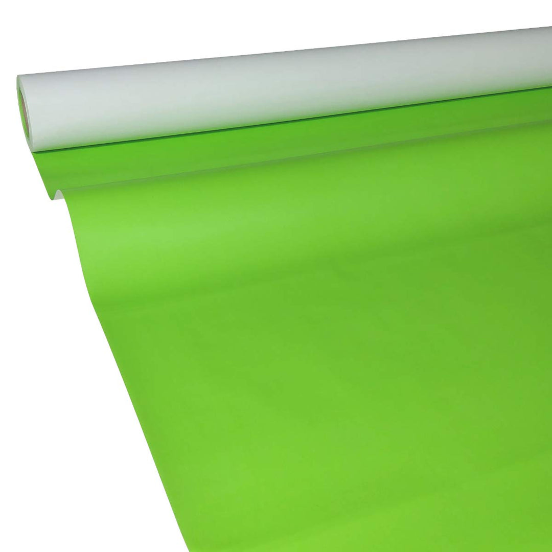 JUNOPAX Papiertischdecke 50m x 0,75m Apfel-grün, nass- und wischfest 50 m x 0,75 m Apfelgrün, 50 m x