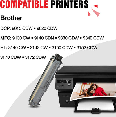 Toner Experte TN241 TN245 Tonerkartusche Ersatz für Brother TN-241 TN-245 Kompatible für DCP-9017CDW