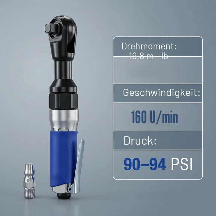 QWORK® Druckluft Ratschenschrauber , 1/2" / 12.5mm , 85 N.M maximales Drehmoment, 1/2"