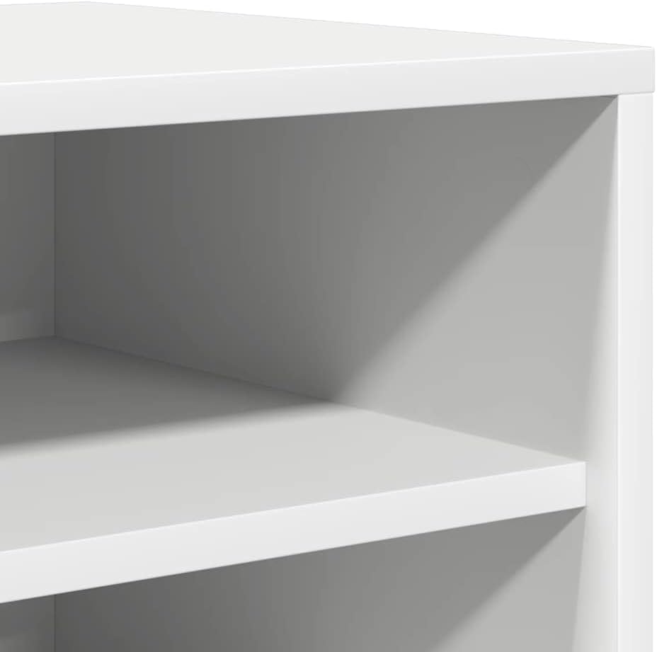 vidaXL Schuhschrank 5 Ablagen Wand Schuhkommode Schuhregal Schuhablage Schuhständer Schuhaufbewahrun