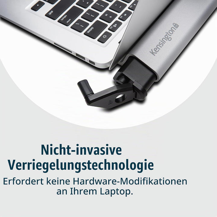 Kensington K64453WW Laptop-Locking Station 2.0 mit MicroSaver 2.0 für Apple MacBooks und ultraflache