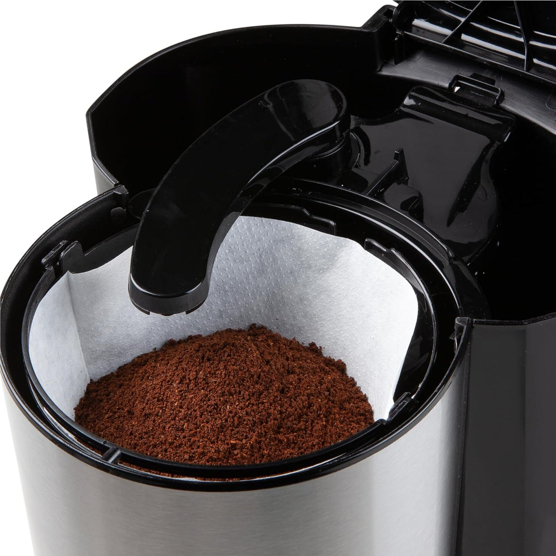 Domo DO708K - Kaffeeautomat- 1,5 L - Timer, Schwarz, Silver