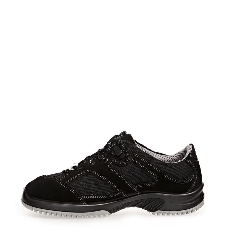 ABEBA 36721-35 ESD Berufsschuhe UNI6 - Halbschuh - Velours mit atmungsaktivem Textil - Klimaklasse 1