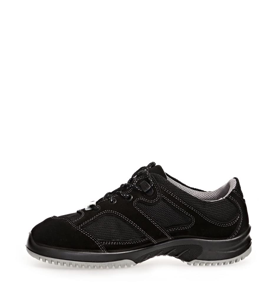 ABEBA 36721-35 ESD Berufsschuhe UNI6 - Halbschuh - Velours mit atmungsaktivem Textil - Klimaklasse 1