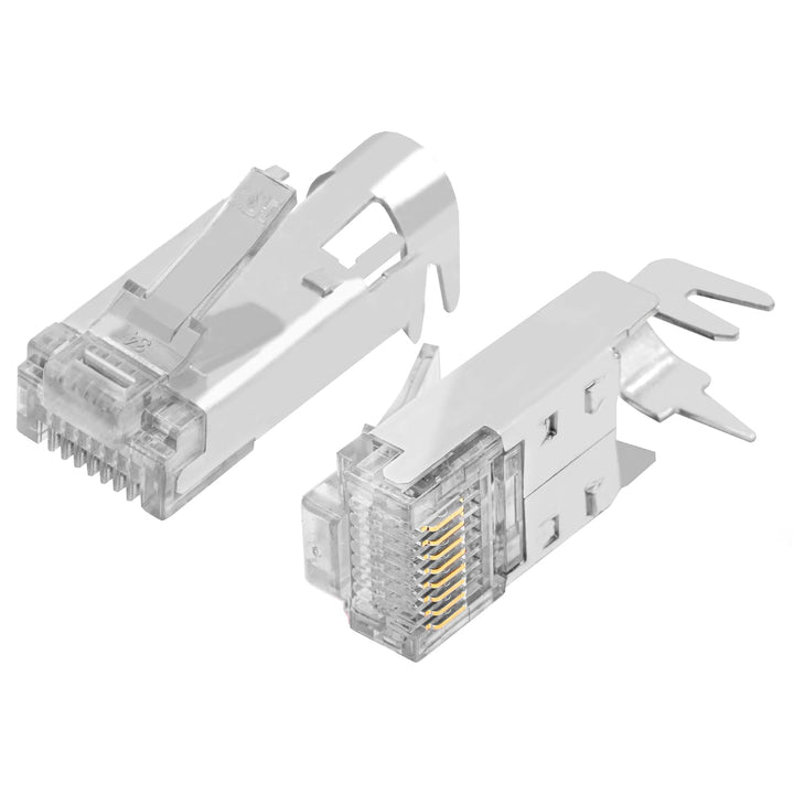 BIGtec RJ45 Stecker Netzwerkstecker 50 Stück Hirose TM11 grün Hochgeschwindigkeits Verbindung für Fa