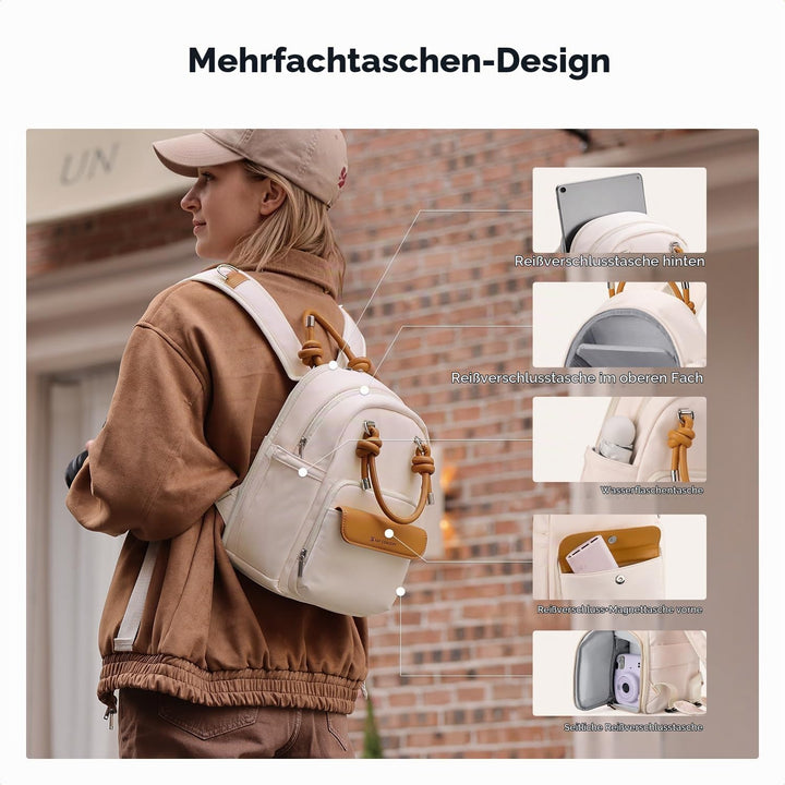 K&amp;F CONCEPT Kamerarucksack, tragbare Kameratasche für den Alltag mit herausnehmbaren Trennwänden für