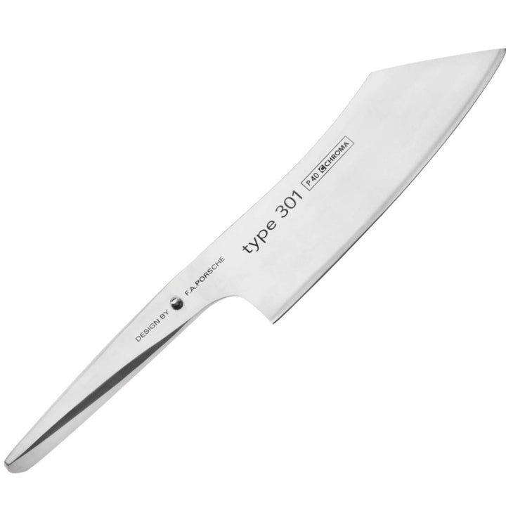 Chroma Type 301, P-40, Design by F.A. Porsche, Hakata Santoku Messer mit 19 cm Klinge, Extra scharfe