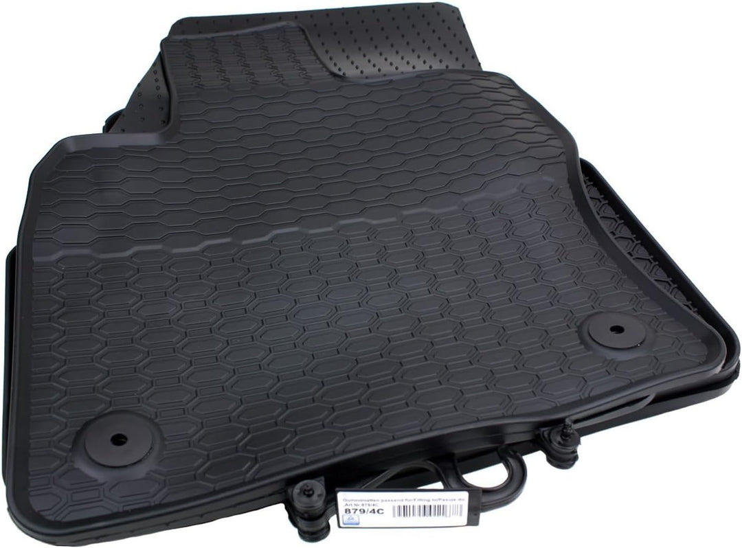 Kfzpremiumteile24 Gummimatten 879 Kompatibel mit Tiguan II Baujahr ab 04/2016 Premium Fussmatten All