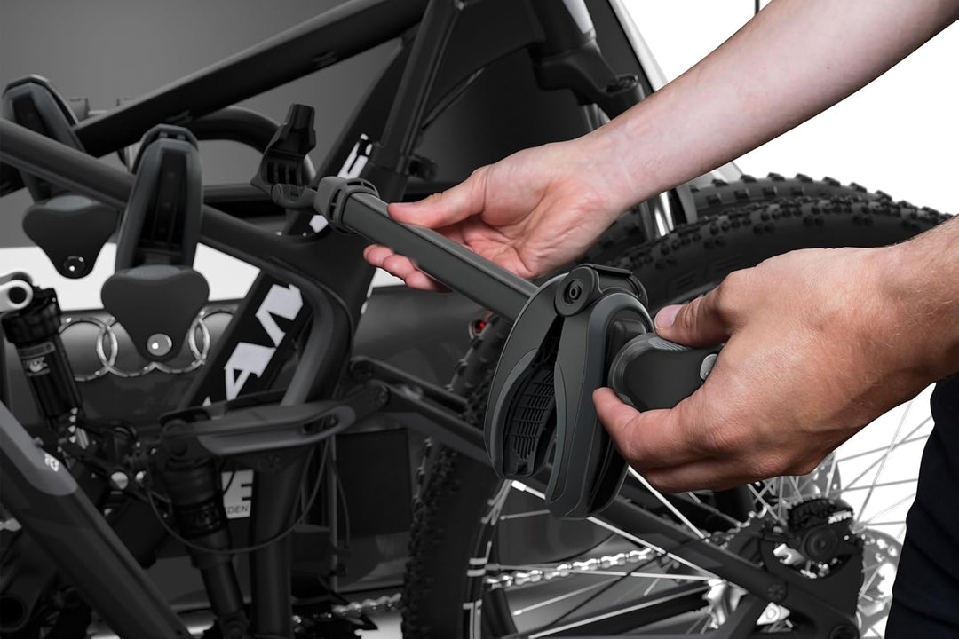 Thule EasyFold XT Fahrradträger für Anhängerkupplung 3 Fahrräder schwarz 3 Bike Schwarz, 3 Bike Schw