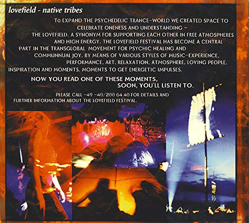 Lovefield Native Tribe, Audio-CD