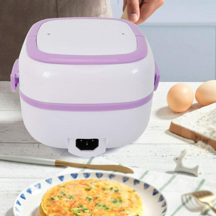 Reiskocher Klein für 1 Person Heisser Reiskocher mit 1 L Fassungsvermögen, Reisbox, multifunktionale