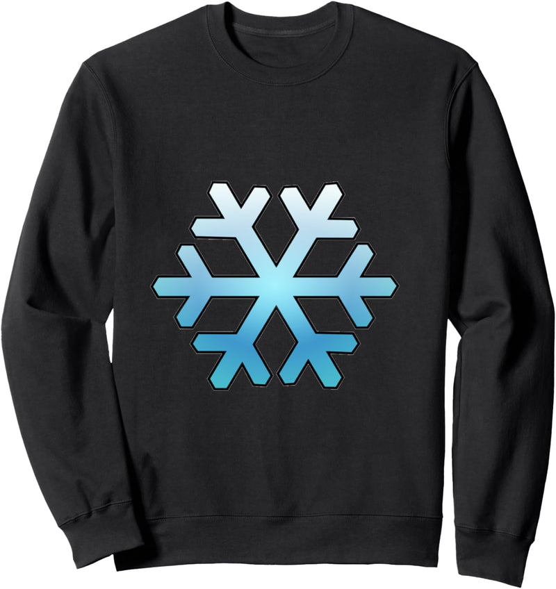 Winterwetter Schneeflocke Sweatshirt