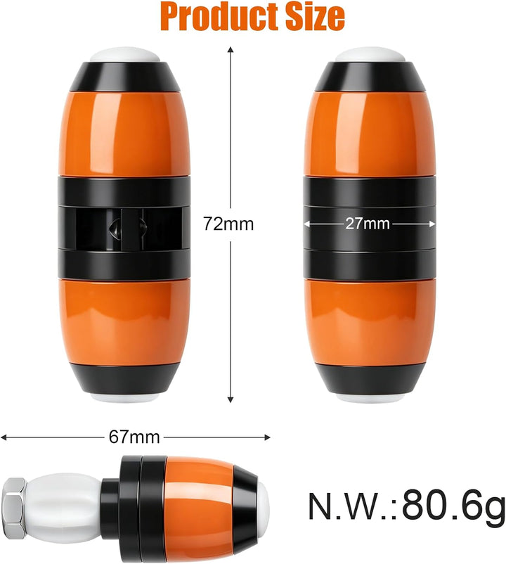 LED Blinker E Scooter Nachrüsten Set, Fahrrad Blinker, Wasserdicht, Universeller-LED Handlebar Light