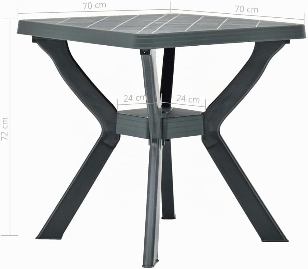 vidaXL Bistrotisch Gartentisch Balkontisch Beistelltisch Stehtisch Terrassentisch Campingtisch Essti