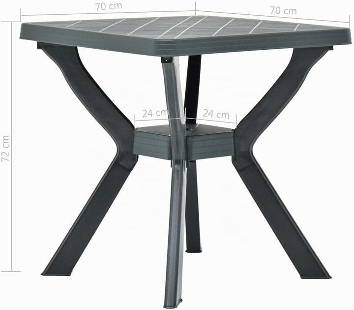 vidaXL Bistrotisch Gartentisch Balkontisch Beistelltisch Stehtisch Terrassentisch Campingtisch Essti