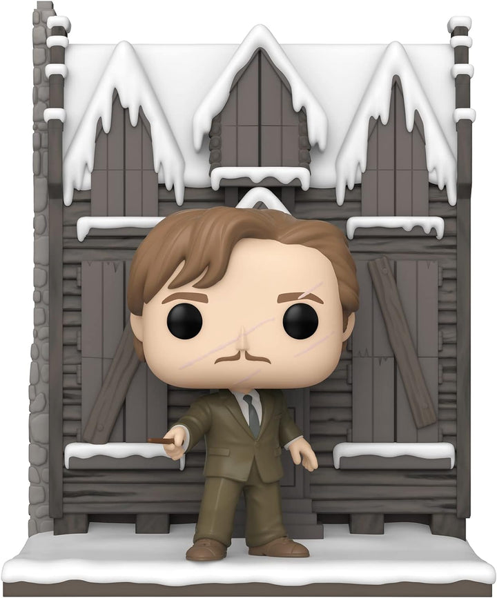 Funko Pop! Deluxe: HP Hogsmeade - The Shrieking Shack Shack mit Lupin - Harry Potter - Vinyl-Sammelf
