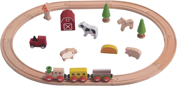 EverEarth - Eisenbahn-Set Bauernhof (EE33590) Farm Train Set, Farm Train Set