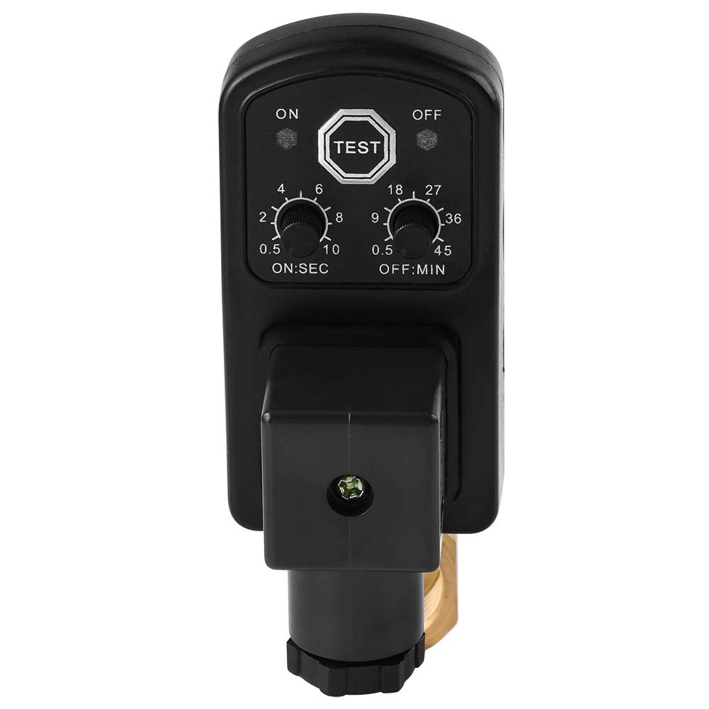 LiebeWH Automatisches Ablassventil, G1/2 DN15 Hochwertiges Kondensat-Luftkompressor-Ablassventil(AC2