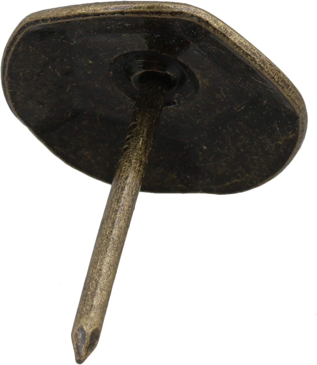 Yibuy Möbelnägel, 23 x 20 mm, bronzefarben, 50 Stück