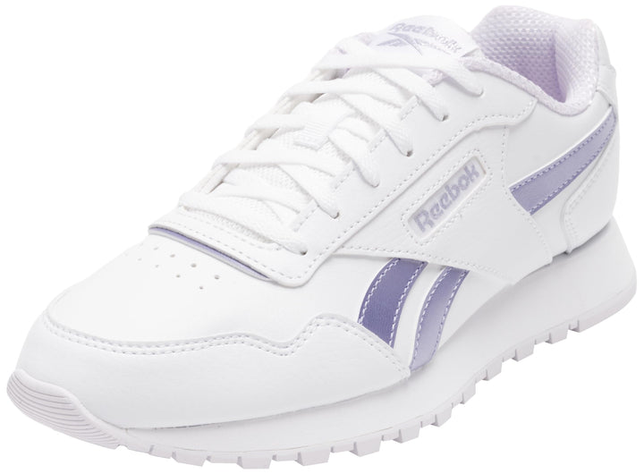 Reebok Mädchen Glide Sneaker 36.5 EU Ftwrwhite Metalicpurple Digitalgleam, 36.5 EU Ftwrwhite Metalic