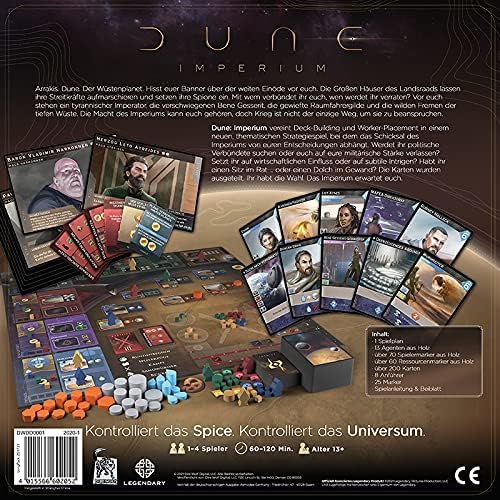 Asmodee, Dire Wolf Digital, Dune: Imperium, Grundspiel, Nominiert zum Kennerspiel des Jahres 2021, S