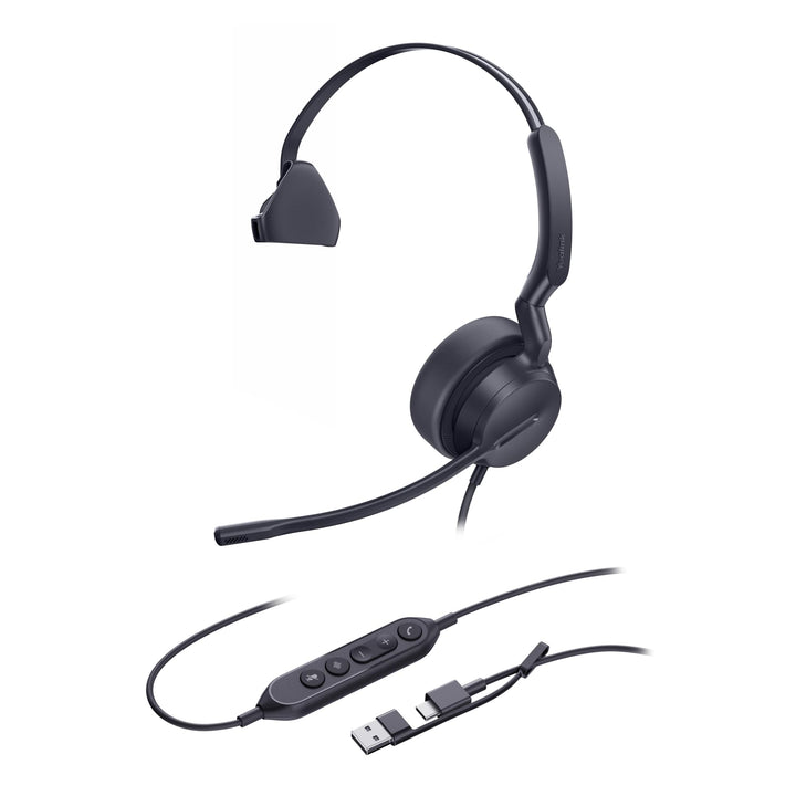 Yealink Headset UH42 Mono UC USB-C/A, UH42 Mono UC