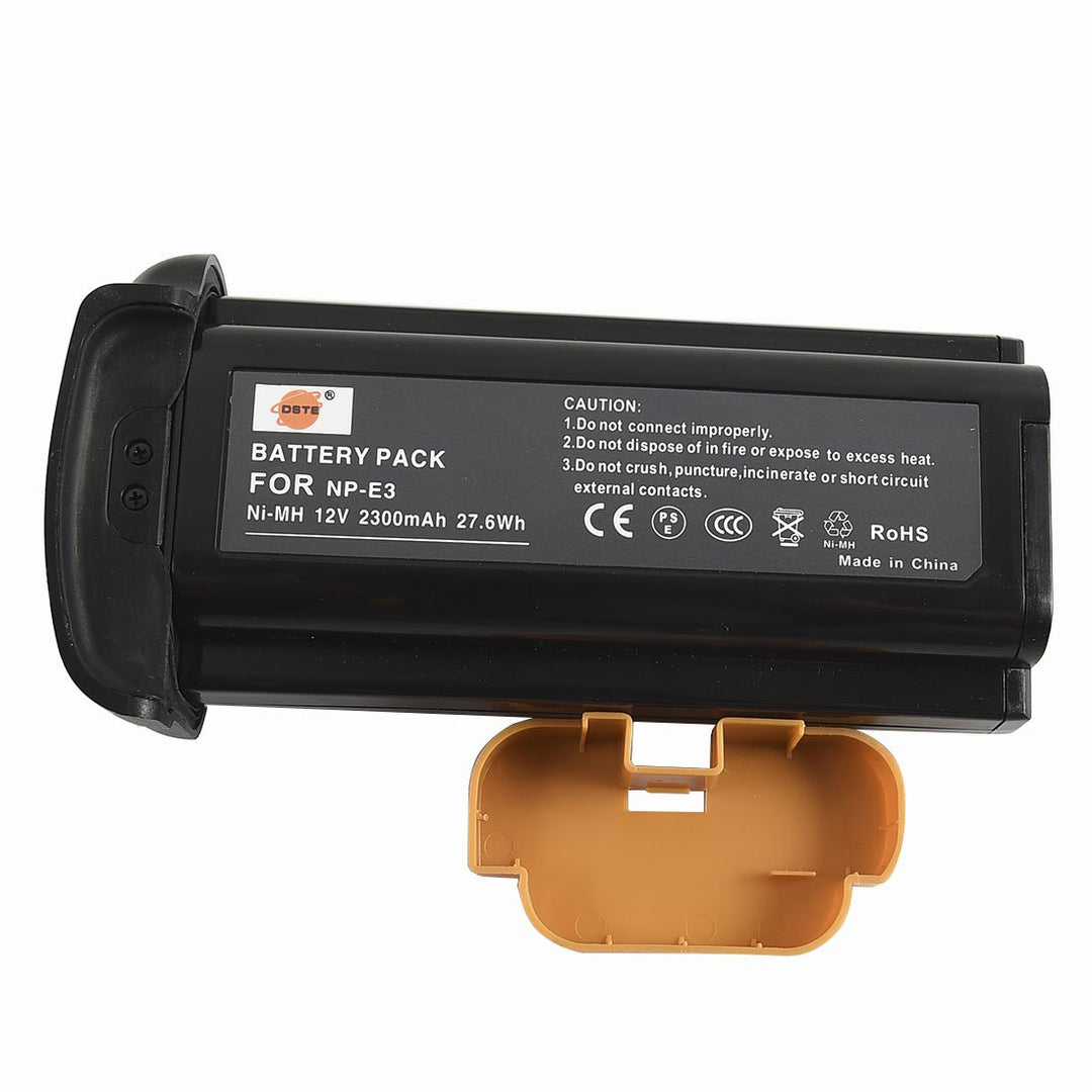 DSTE Full Coded 12V 2000mAh NP-E3 NPE3 7084A001 7084A002 Ni-MH Battery for Canon EOS 1D EOS 1D MarkI