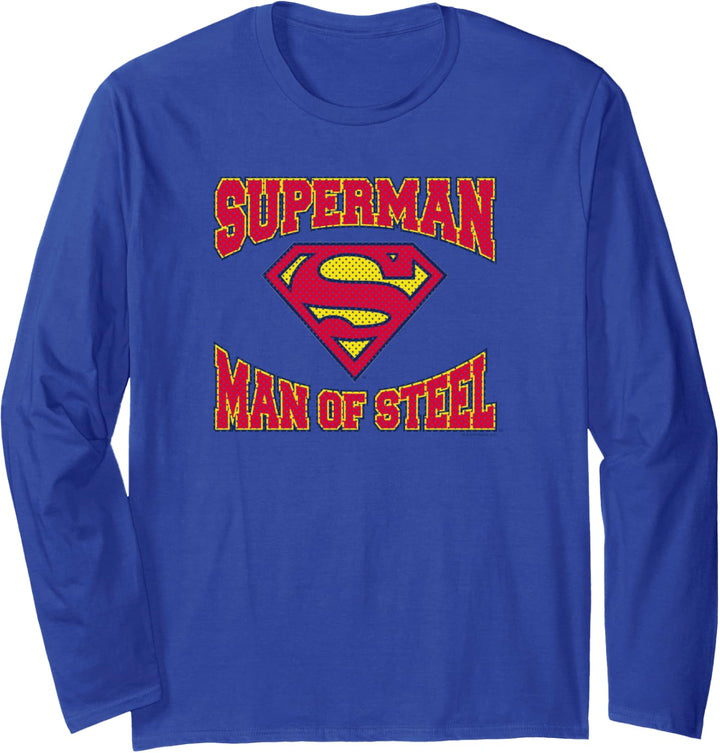 Man of Steel Superman Jersey Langarmshirt