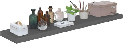 FIRBNUS 4 STK. 120x23,5x3,8 cm Floating Wall Shelf Hängeregal Regale Schweberegal Wandregale Regalbo