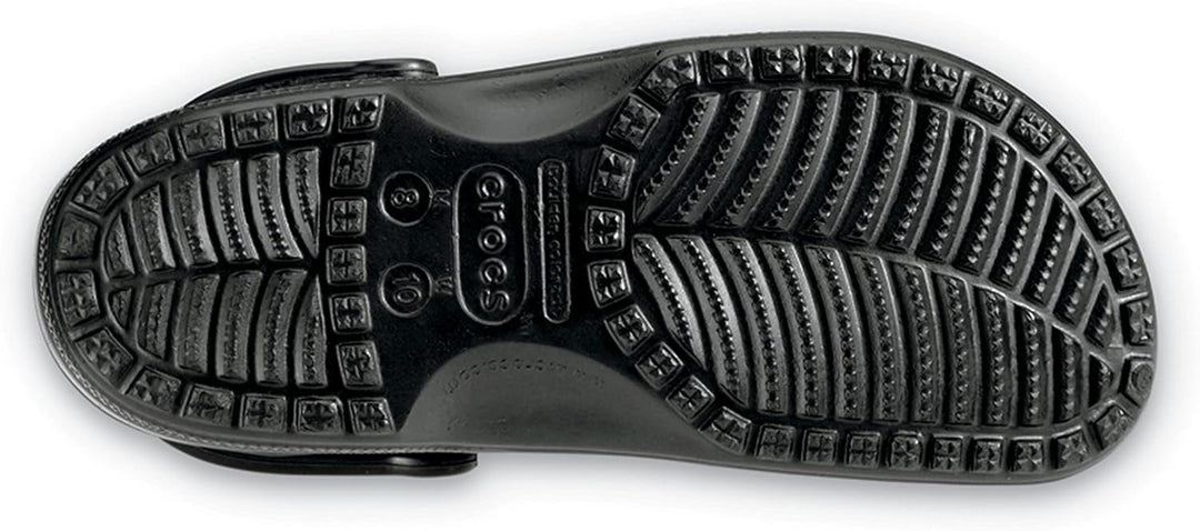 Crocs Unisex Classic Clog + Minecraft 13pc Jibbitz 46/47 EU Schwarz Black 10001 001