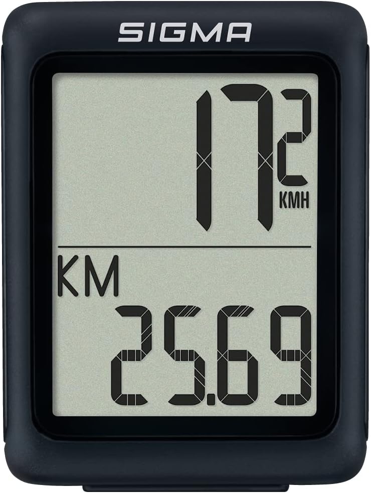 SIGMA SPORT Unisex – Erwachsene Aura 30 / Curve, Schwarz, Uni Bundle mit Fahrradcomputer, Bundle mit