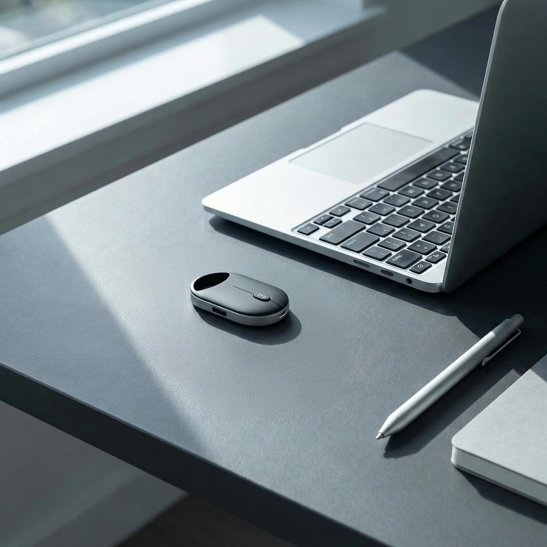 CSL - Wireless Maus mini Format – kabellos Bluetooth/Funk 2,4 GHz – Koppelung mit Zwei Geräten zugle