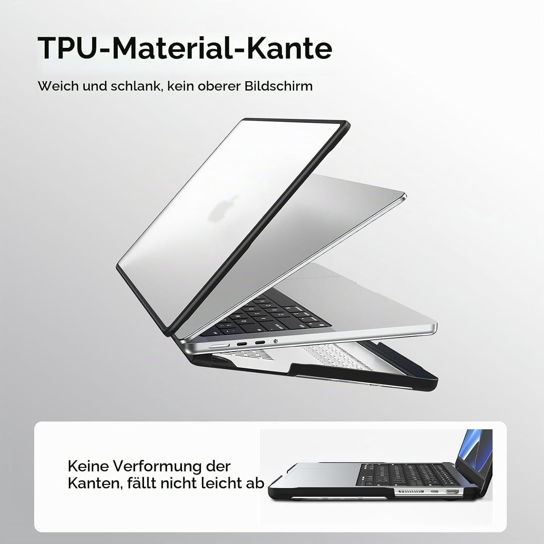 BlueSwan Hülle kompatibel mit MacBook Pro 16 Zoll M4 A3186 A3403/ M3 A2991/ M2 A2780/ M1 A2485 Pro/M