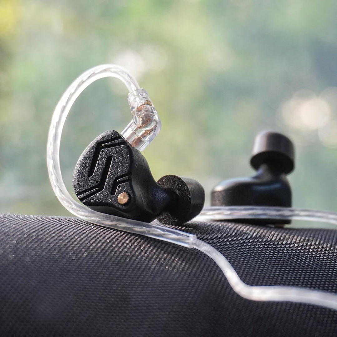 Keephifi KZ ZS12 PRO X1DD&amp;5BA IEM - Kabelgebundene Ohrhörer, 10 mm dynamischer Treiber, 4 profession