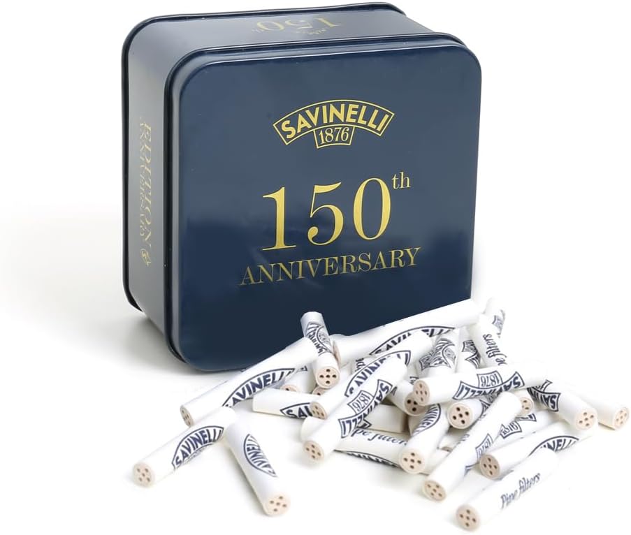 Savinelli Aktivkohlefilter - Limited Edition Roma 2023 (6mm, 100 Stück)