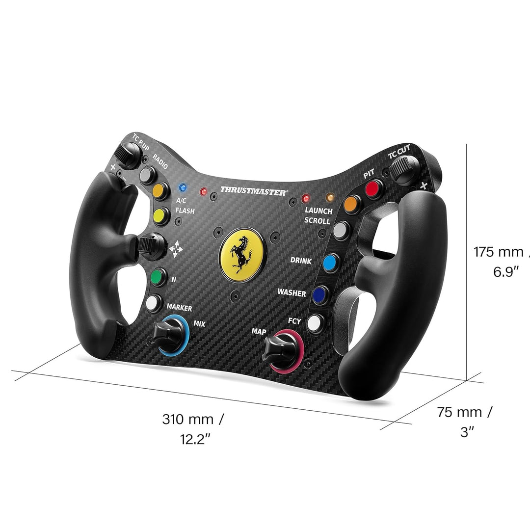 Thrustmaster Ferrari 488 GT3 Wheel Add-On, Rennlenkrad, PC, PS5, PS4, Xbox Series X|S, Xbox One, Off